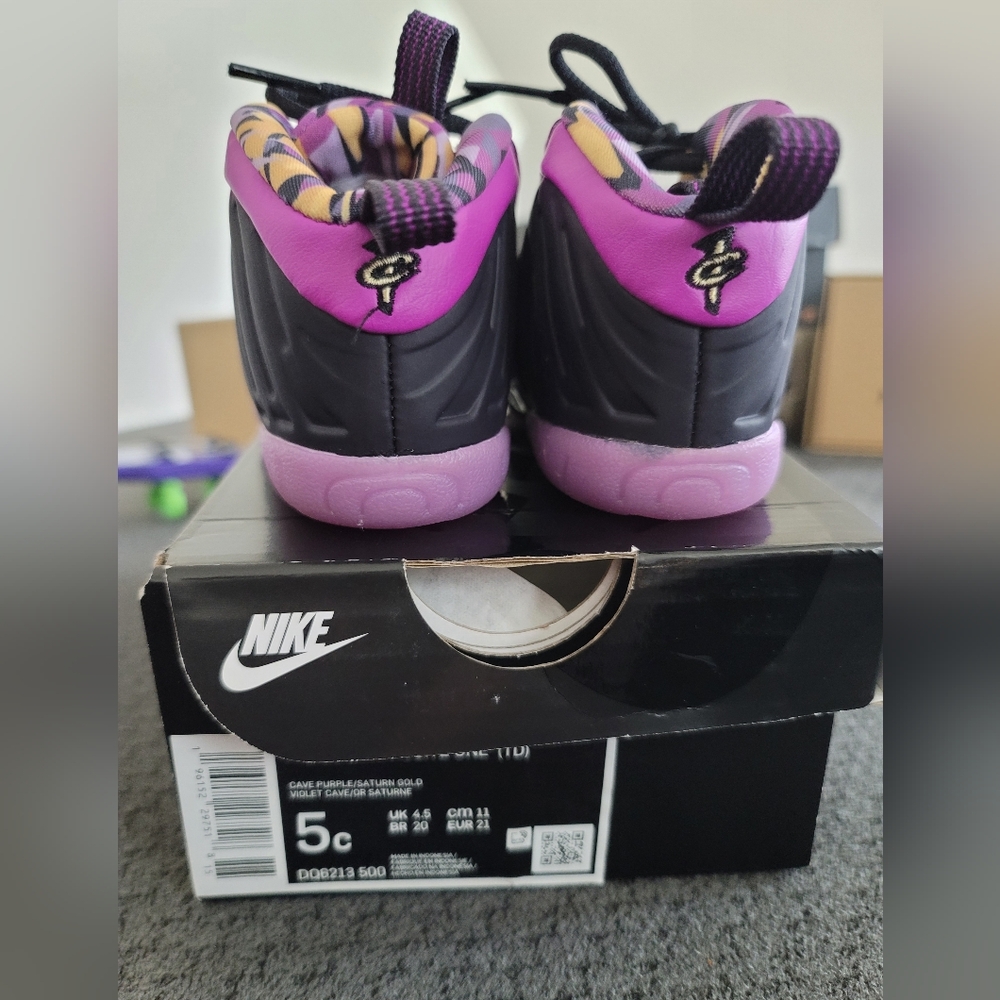 Nike Little Posite One CB'Cave Purple